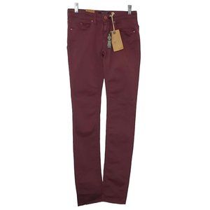 SALE Scotch & Soda NWT La Parisienne Skinny Jeans Stretch Rust Sz 25/32